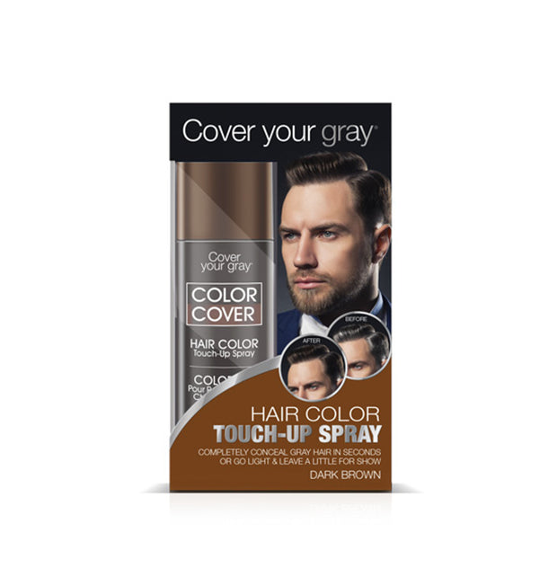 Cover Your Gray for Men Color Cover Hair Color Touchup Spray - coveryourgray